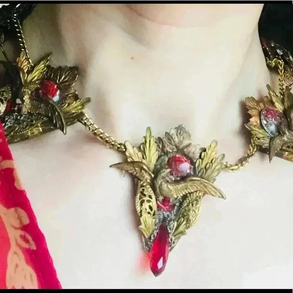 Gorgeous one of a kind  Vintage Victorian Necklace - Picture 6 of 8
